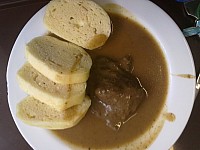 Prirodni hovezi rostena, houskove knedliky